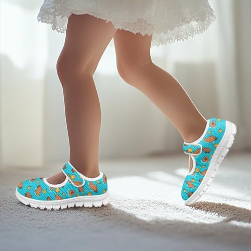 Girls Mary Jane Shoes Princess Ballet Flats School Wedding Party Shoes Casual Sneaker for Little/Big Girl3