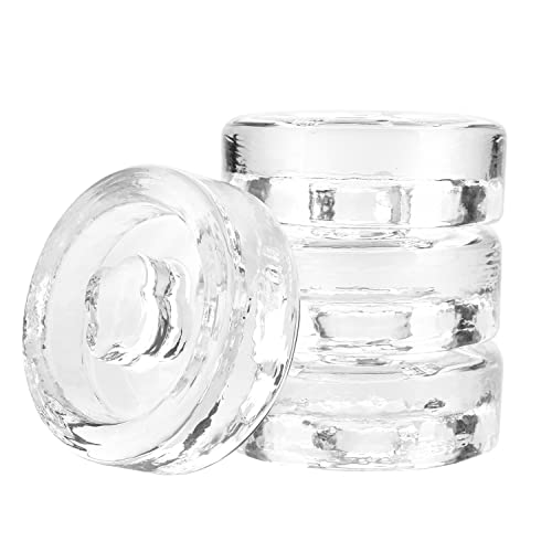 Lot de 4 poids de fermentation en verre avec poignée facile à prendre en main pour fermentation de choucroute, cornichons, kimchi dans un bocal Mason - Image 5
