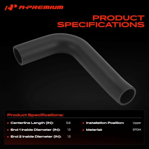 A-Premium Upper Radiator Coolant Hose Compatible with Suzuki by A-premium - Image 3