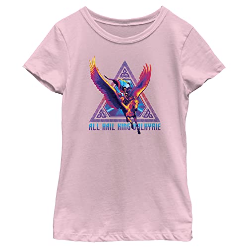 T-Shirt Thor Fille Marvel Manches Courtes Badge Triangle