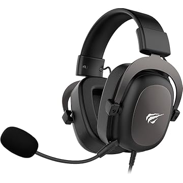 Headphone Fone de Ouvido Havit HV-H2002d, Gamer, com Microfone, Falante 53mm, Plug 3.5mm: compatível com XBOX ONE e PS4, HAVIT, HV-H2002d e Outros (Preto)