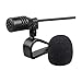 Car Microphone 3.5mm Stereo External Mic Car Radio Microphone Compatible with Kenwood Boss Corehan Power JVC Sony Jensen Alpine Vehicle Head Unit car Stereo Enabled Audio GPS DVD