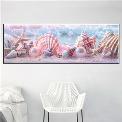Broderie Diamant Kit Complet Grand Format Shell 90x250cm - 3