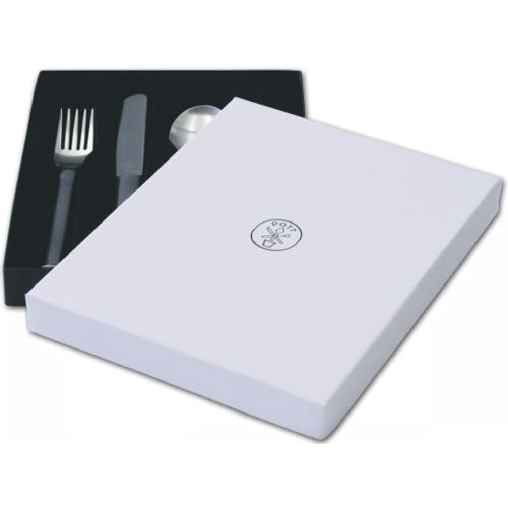 Mono Pott Tafelbesteck, Edelstahl, 4