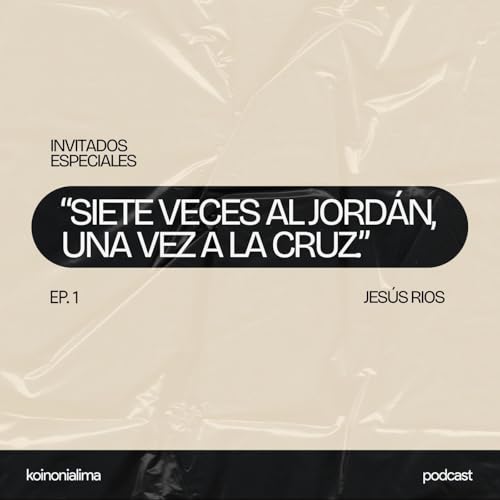 Siete veces al Jordán, Una vez a la cruz cover art
