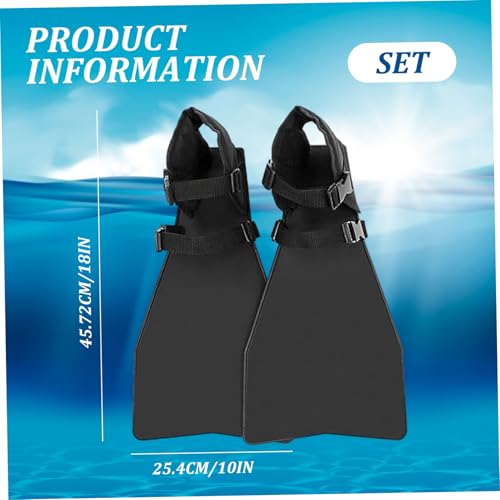 Palmes natation avec boucle réglable résistante pour la plongée - 5