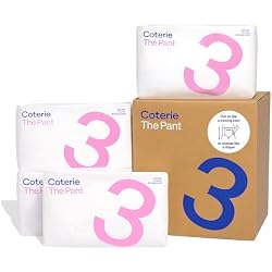 Coterie The Pant, Size 3 Refastenable Training Pants (12/24M, 14-24lbs) | Includes 144 total pants, fits 12-24M (14-24 lbs), hypoallergenic, super absorbent overnight leak protection