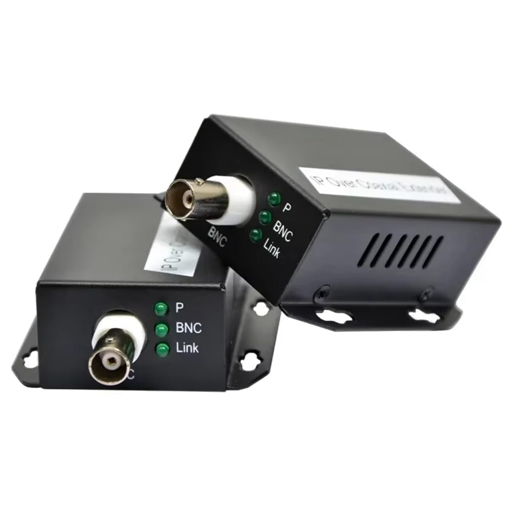 Extensor Ethernet por cable coaxial de largo alcance para cámaras de seguridad HD 8
