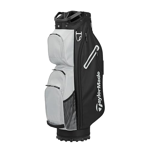 TaylorMade Golf 2023 Black/Gray Classic Cart Golf Bag