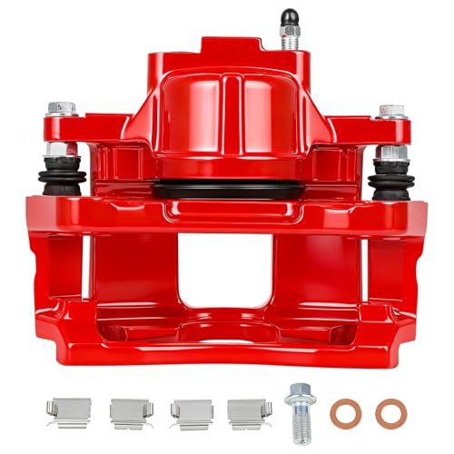 Image of SCITOO 18B5045 Disc Brake Caliper Assembly with Bracket Fit For Chrysler Town & Country,For Dodge Grand Caravan /Nitro,For Jeep Liberty /Wrangler,For Ram C /V 2012,For VW For Routan 2009-2012
