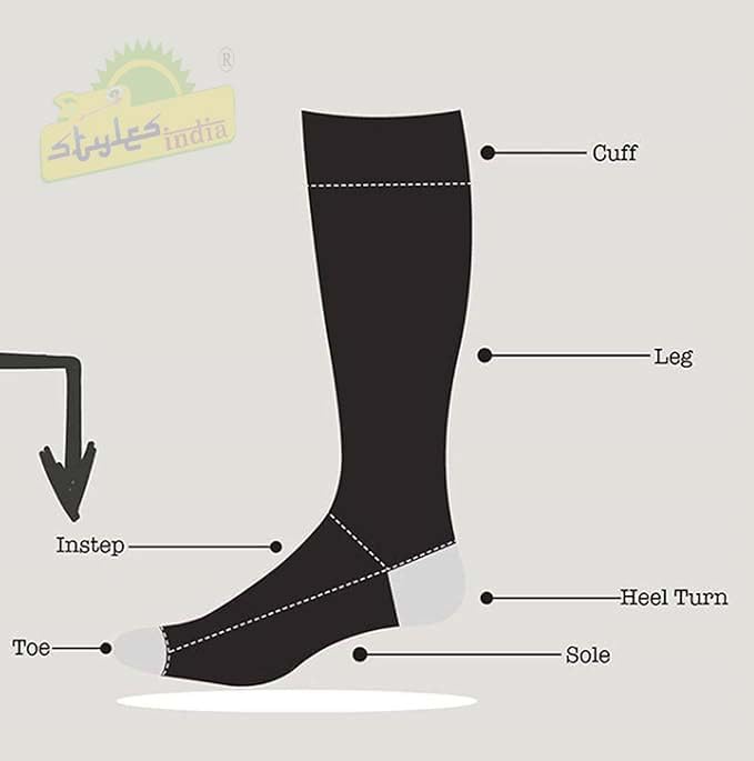 Mens Dress Socks|Trouser Socks Stretchy Breathable Business|Casual Wear Socks|Everyday Comfort Socks|Pack of 6 6