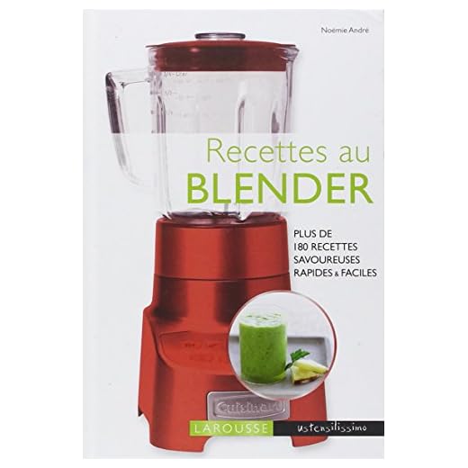Recettes au blender