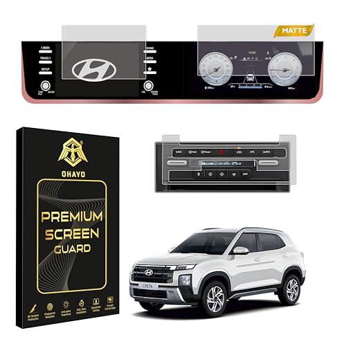 Image of OHAYO Hyundai Car Screen Protector (Hyundai Creta 2024(Matte))