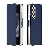 【araree】 Galaxy Z Fold5 対応 ケース 手帳型 レザー 衝撃 保護 スマホケース シンプル おしゃれ 薄型 軽量 手帳型ケース [ Samsung GalaxyZ Fold 5 サムスン ギャラクシー Z フォールド 5 SC-55D / SCG22 対応 携帯ケース ] Bonnet Diary アッシュブルー