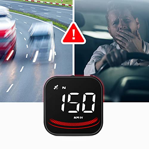 Velocímetro Digital | Head-Up Display Car Universal HUD | Velocímetro GPS para caminhão 2x2x0,5 pole