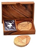 christoph kolumbus spielfilm Holzpuzzle aus natürlichen Samanea Holz aus Plantagen mit nachhaltigem Neuanbau