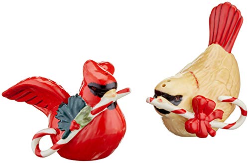 Lenox 880133 Winter Greetings Bird Salt And Pepper Set