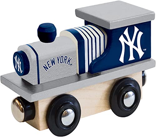 MasterPieces Wood Train Engine - MLB New York Yankees - Officially Licensed Toddler & Kids Toy