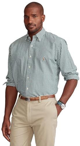 POLO RALPH LAUREN Men's Big and Tall Long Sleeve Button Down Oxford Shirt2