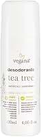 Vegana Desodorante Corporal Tea Tree 120ml, VEGANA