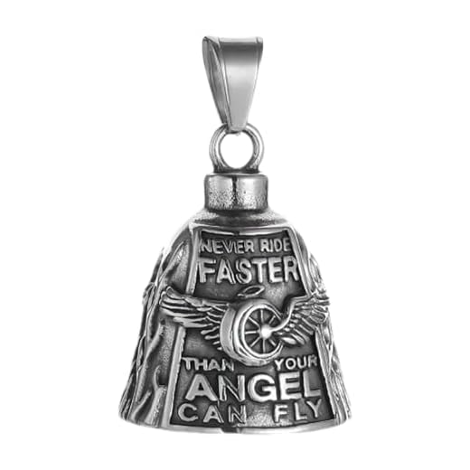 Campanas de Motocicleta,Campana para Motocicleta - Montando Lucky Bell - Campana de Motocicleta para Colgador de Ciclistas, Campana de Motociclista para Ciclistas, Campana de Buena Suerte, Accesorios