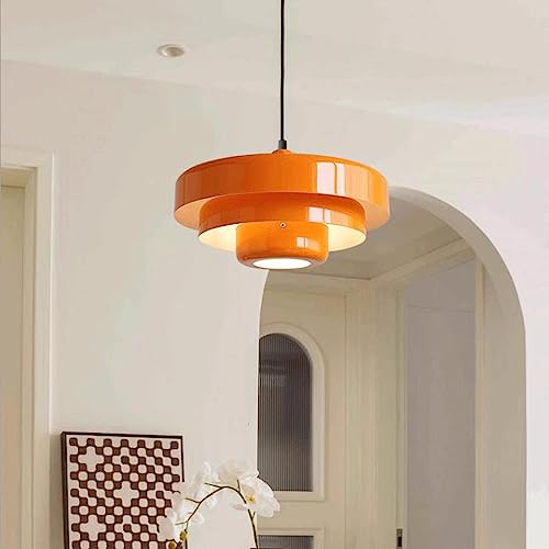 Lámpara colgante E27 de metal con estilo simple y diseño de techo ajustable para decoración 5