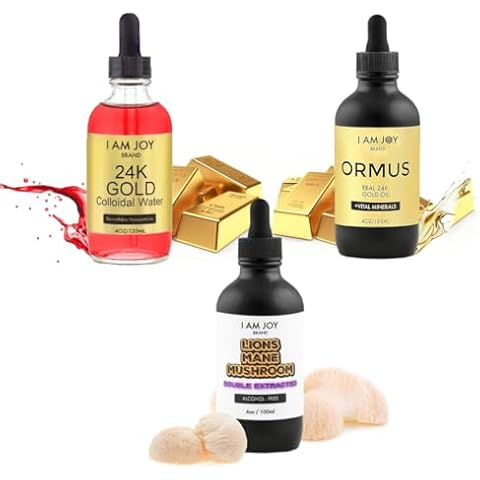 Colloidal Gold + Lions Mane + Ormus Cover