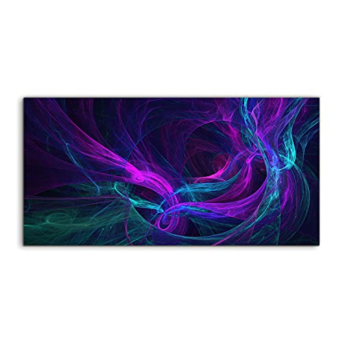 Tableau en verre trempé 140x70cm Coloray pour raviver un mur blanc de chambre