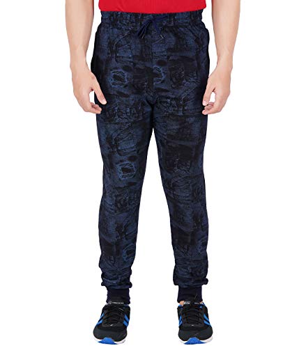 Image of GUIDE Men's Regular Fit Printed Trackpants