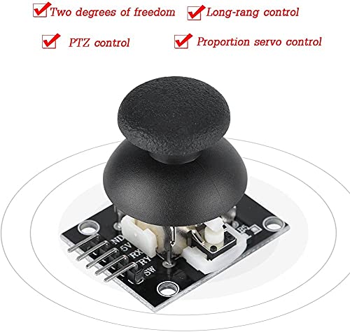 Super Debug Joystick Sensor Game Controller Sensor JoyStick Breakout Module for Arduino PS2 Raspberry Pi - Image 4