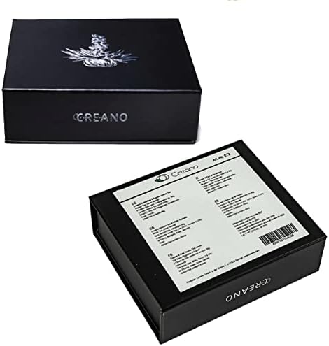 Creano Tea Flowers Mix 6pcs AbloomTea "White Tea" in Elegant Magnetic Box with Silver Embossing