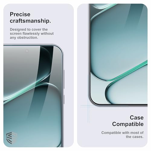 Image of Military-Grade Gorilla Tempered Glass For OnePlus Nord 6 (6.78 Inch) With Installation Kit | Edge to Edge Coverage | Black