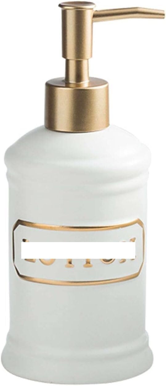 soap dispenser, Soap Dispenser,/Solid Color Lotion, Hand, Shampoo With Empty Pump, For Bathroom-White-340ml/12oz