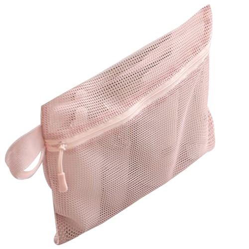 Bolsas de malla: bolsa organizadora para viajes, uso multipropósito con diseño portátil, bolso de aseo para acampar, cosméticos, dormitorios, viajes de negocios, playa, hogar, universidad 9.84x7.09 pu
