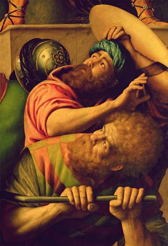 Peinture Poster Martyre de sainte Catherine Graffiti Art Mural 60x90