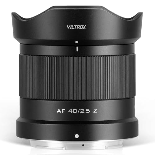 VILTROX (ビルトロックス) AF 40mm F2.5 Eマウント Amazon.co.jp: VILTROX AF 40mm F2.5 Z 大口径 Nikonカメラ交換