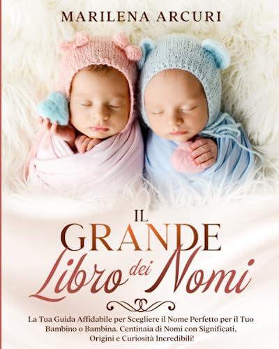 Il Grande Libro dei Nomi: La tua guida pratica per scegliere il nome perfetto per il tuo bambino o bambina. Centinaia di nomi con significati, origini e curiosità incredibili!
