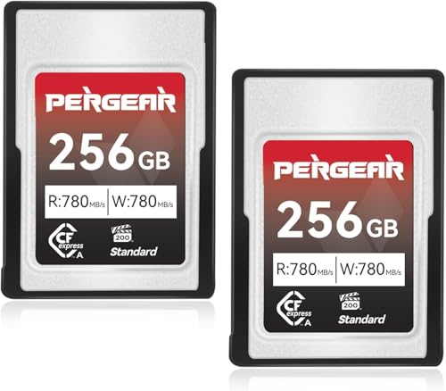 Pergear 256GB CFexpress Type A Memory Card (2-Pack)