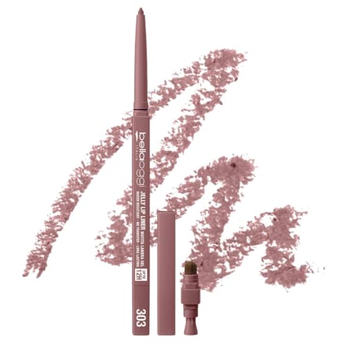 bellaoggi JELLY LIP LINER-Matita labbra 12H water resistant-ROSEWOOD, 0,3 g