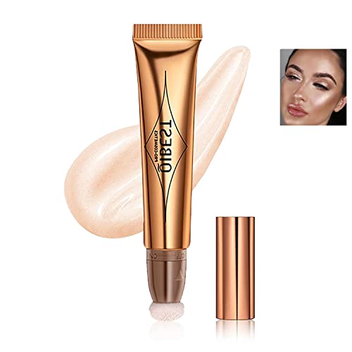 Contour Beauty Wand, Liquid Face Concealer Contouring with Cushion Applicator
