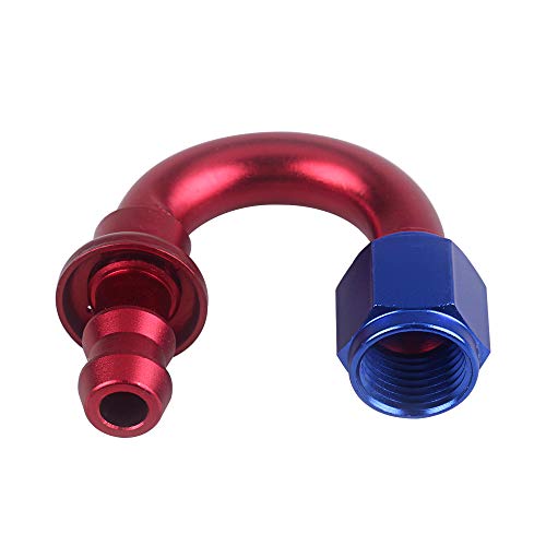 Yorten Encaixe da extremidade da mangueira de bloqueio de pressão AN6 extremidade da mangueira de pr