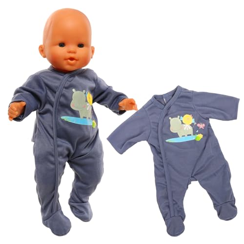 Miunana Kleidung Outfits für Baby Puppen, Puppen Overall Puppenkleidung...