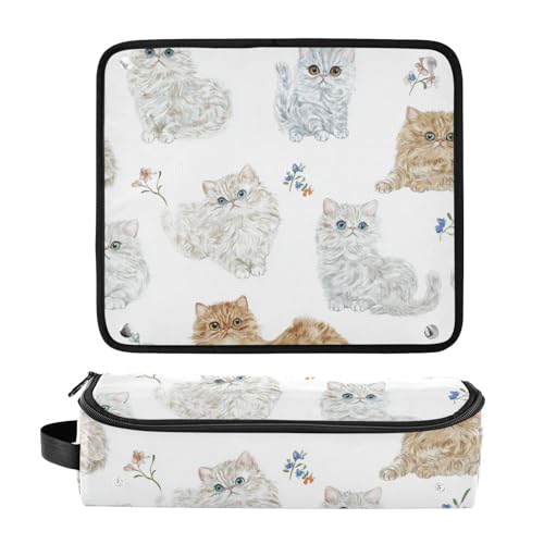 Bolso organizador para herramientas de cabello resistente al calor miniatura 3
