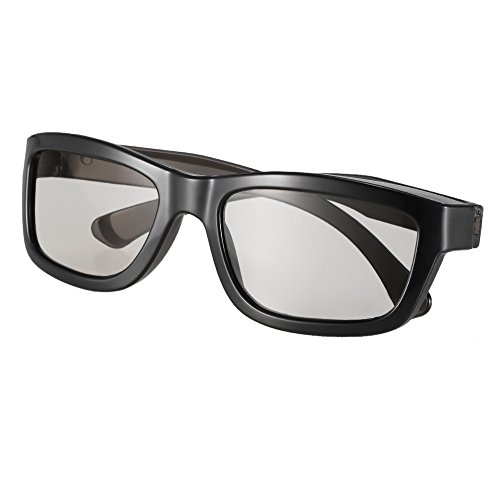 óculos 3d, Andoer Óculos 3D passivos lentes polarizadas circulares para TV polarizada Real D 3D cine