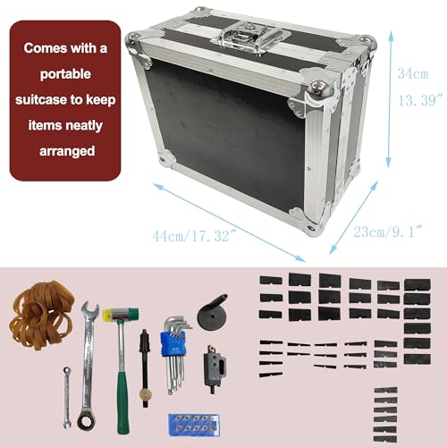 Torno manual para bridas con manivela HQHAOTWU miniatura 3