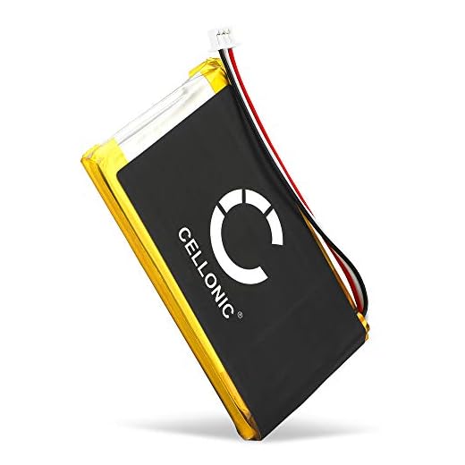CELLONIC 1x Akku für Navigation Kompatibel mit Tomtom SatNav, GO 730, GO 630, 1697461 - (1300mAh, 3.7V)