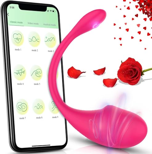 Wearable Viboators for Woman App Controlled Vibrateirs for Women Remote Control Virabtor for Women Date Night Long Distance Controller for Her Game ZQY17 (Pink 3)