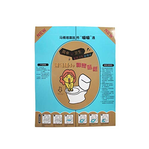 TAOYUN 1 pièces Autocollant de Piston de Toilette Super Pression Pas de Principe de Pression de drague Sale Feuille d'opération Simple et Bon marché Claire Cover