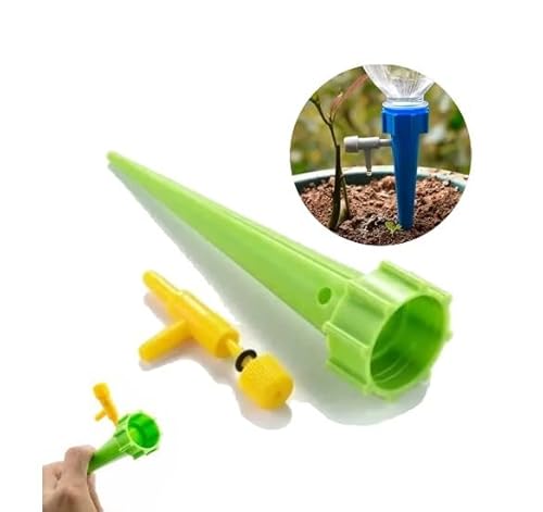 Kit 4 Gotejador Irrigador Regulável Para Jardins E Vasos