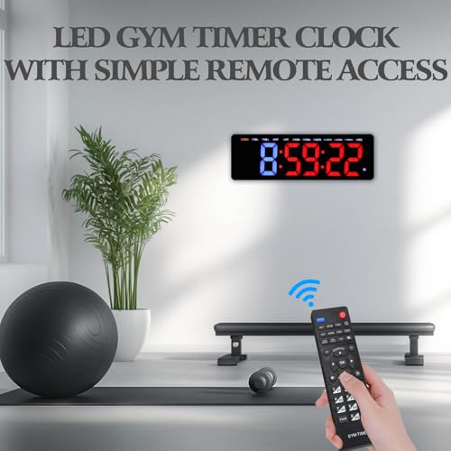 Miniteur d'entraînement pour boxe et crossfit afin de programmer vos intervalles LED - 7